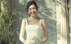 Á hậu Thúy Vân mặc váy cưới xinh đẹp như công chúa "gây mê" người nhìn