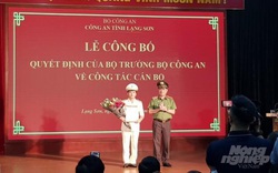 Phó Giám đốc Công an Quảng Ninh làm Giám đốc Công an Lạng Sơn