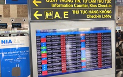 Sân bay Nội Bài dừng phát thanh thông tin chuyến bay