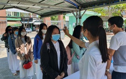 Đà Nẵng: Đo thân nhiệt tại các điểm thi THPT 2020