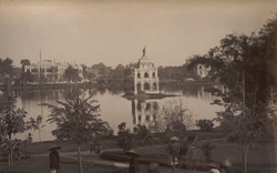 Ảnh cực hiếm về hồ Hoàn Kiếm thập niên 1890