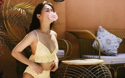 Nhí nhảnh là thế, hot girl Ngọc Thảo vẫn siêu gợi cảm khi khoe dáng bên hồ bơi