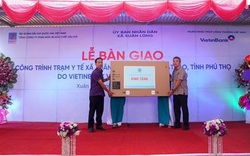 Góp phần chống dịch Covid-19, PVFCCo xây dựng Trạm y tế ở Phú Thọ
