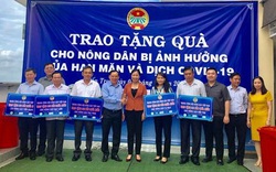 Trung ương Hội NDVN: Trao tặng 1.500 thùng chứa nước ngọt cho hội viên, nông dân