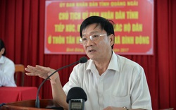 Phê chuẩn miễn nhiệm Chủ tịch tỉnh Quảng Ngãi Trần Ngọc Căng