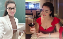 "Hot girl giám thị" Âu Hà My mặc thanh lịch trên giảng đường, gợi cảm hút mắt đời thường