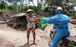 Cựu binh tiếp tế thực phẩm cho người dân ở tâm dịch Covid-19 tại Đà Nẵng 