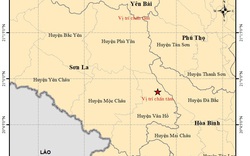 Nóng: Xảy ra 4 trận động đất liên tiếp ở Sơn La