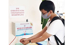 TP.HCM: 100 máy rửa tay sát khuẩn đến với học sinh ngoại thành