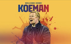 CHÍNH THỨC: Barcelona bổ nhiệm Ronald Koeman làm HLV