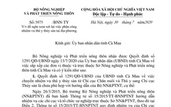 Dịch bệnh phức tạp, Cà Mau vẫn sắp xếp lại nhiệm vụ thú y thủy sản, Bộ NNPTNT "tuýt còi" lần 4