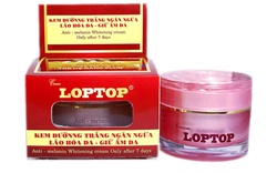 Thu hồi toàn quốc lô mỹ phẩm Cream LOPTOP có chứa thành phần cấm