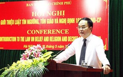 Trưởng Ban Tôn giáo Chính phủ Vũ Chiến Thắng được bổ nhiệm Thứ trưởng Bộ Nội vụ