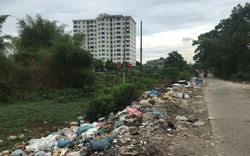 Nghệ An: Bãi rác lộ thiên gây ô nhiễm giữa lòng TP. Vinh
