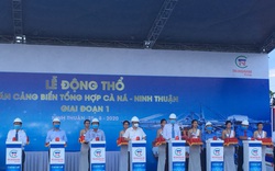 Trung Nam Group tổ chức lễ động thổ dự án cảng biển tổng hợp Cà Ná