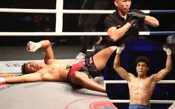 Nguyễn Trần Duy Nhất đánh gục võ sĩ Cambodia ở sàn đấu khốc liệt nhất thế giới