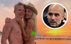 Hậu vệ Man City gặp họa vì vợ đẹp làm điều "khó đỡ" với... HLV Guardiola