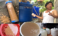 Phú Thọ: Bỏ tiền mua nước sạch, dân lại nhận về nước đục ngầu như nước sông