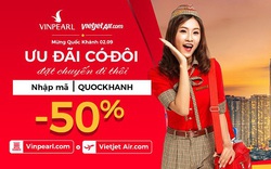 Ưu đãi 50% giá phòng Vinpearl khi bay Vietjet Air