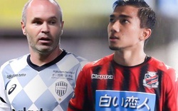 "Messi Thái" đi vào lịch sử J.League trong ngày đối đầu Iniesta