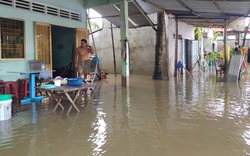 Kiên Giang: Hàng chục căn nhà ở Phú Quốc bị ngập gần nửa mét do mưa bão