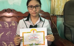 Qua báo Dân Việt, nữ thủ khoa "Hồng ve chai" nhận niềm vui từ trường đại học