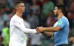 Rời Barcelona, Suarez sắp sát cánh cùng Ronaldo