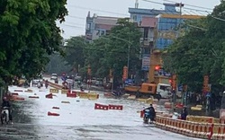 Mưa lớn tại Phú Thọ: 4 xã bị cô lập, TP.Việt Trì ngập sâu
