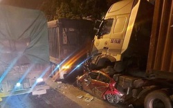 Vụ xe container đâm ôtô con làm 3 người chết: Tài xế khai gì?