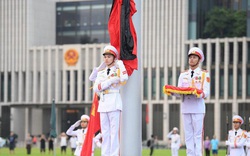 Cách treo cờ rủ lễ Quốc tang nguyên Tổng Bí thư Lê Khả Phiêu