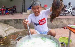 Con trai bà Tân Vlog “nấu cháo gà nguyên lông”: Sẽ bị xử lý nghiêm?