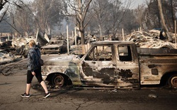 Ảnh: Đám cháy phá hủy 5 thị trấn tại Mỹ, ít nhất 15 người thiệt mạng