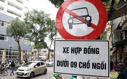 Hà Nội tiếp tục cấm taxi, xe hợp đồng trên 10 tuyến phố