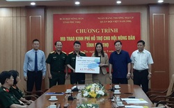 Ngân hàng TMCP Quân đội hỗ trợ 4,5 tỷ đồng cho Hội Nông dân tỉnh Phú Thọ