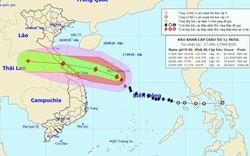 Khẩn: Bão số 5 mạnh nhất từ đầu năm, đổ bộ vào đất liền trong ngày mai