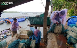 Hà Tĩnh: Ngư dân nuôi cá lồng bè khẩn trương ứng phó với bão số 5