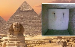 Phát hiện sửng sốt sau cánh cửa bí mật bên trong kim tự tháp Ai Cập

