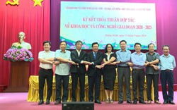 Sở Khoa học và Công nghệ Quảng Ninh, Học viện Nông nghiệp Việt Nam, Đại học Xây dựng ký thỏa thuận hợp tác