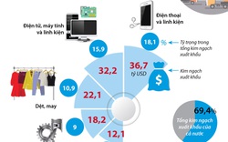 Vượt bão Covid -19, Việt Nam xuất khẩu thặng dư 17 tỷ USD