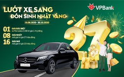 Trúng ngay ô tô Mercedes khi tham gia đại tiệc sinh nhật 27 tuổi của VPBank