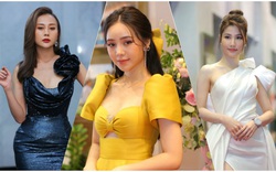 Thảm đỏ VTV Awards 2020: Quỳnh Kool, Phương Oanh, Diễm My 9x... gợi cảm hút mắt