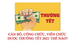 Thưởng Tết cán bộ công chức 2021 mức bao nhiêu?