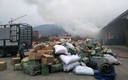 Quảng Ninh: Cháy kho hàng cửa khẩu Bắc Phong Sinh