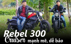 Phóng viên 8x với đam mê huyền thoại Honda Rebel 300 