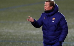 Barca giành chiến thắng, vì sao HLV Koeman vẫn bực mình?