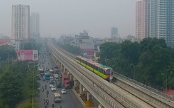 Flycam: Ngắm đoàn tàu đầu tiên của tuyến metro Nhổn - ga Hà Nội chạy thử qua góc nhìn từ trên cao