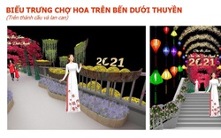 TP.HCM: Chợ hoa Xuân "trên bến dưới thuyền" được đưa vào chuỗi sự kiện văn hóa lễ hội tiêu biểu 