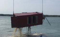 Bà Rịa - Vũng Tàu: Gấp rút xử lý vụ 22 container rơi xuống sông Cái Mép