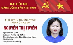 Chân dung nữ Phó Bí thư Thành ủy Hà Nội trúng cử BCH Trung ương Đảng khóa XIII