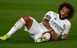 Mất thêm Marcelo, Real Madrid còn đúng 3 hậu vệ